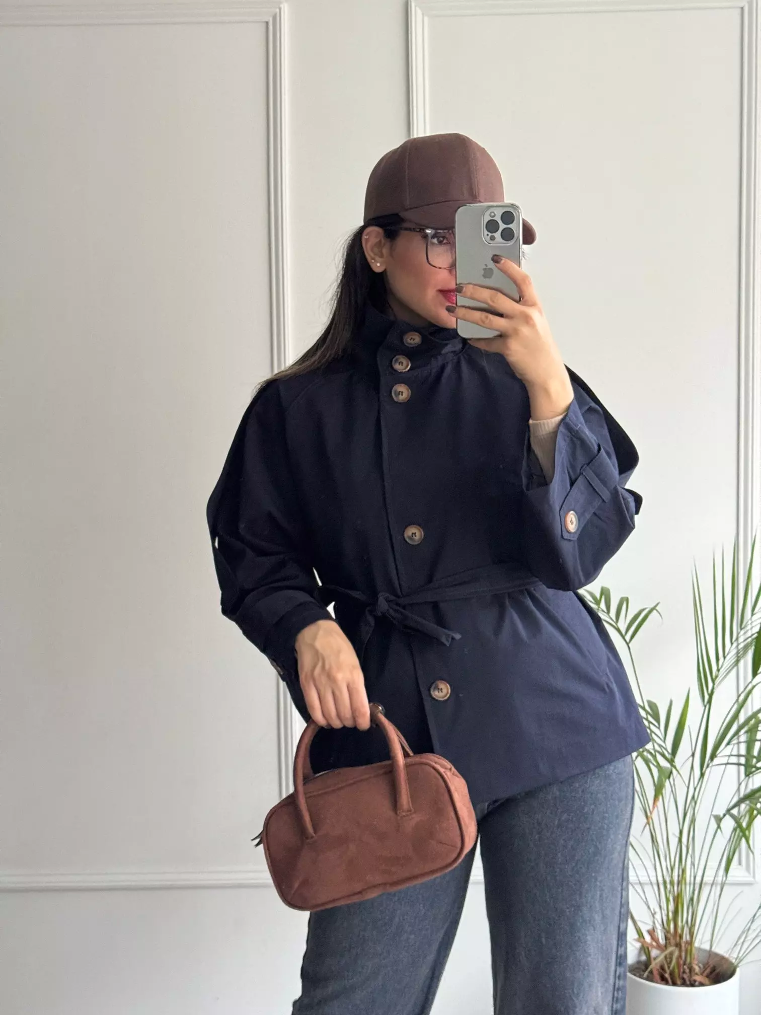 بارانی آستردار نینا